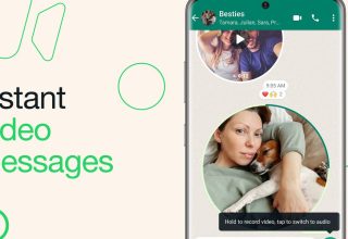 WhatsApp arkadaşlarınıza kısa görüntü bildirileri göndermenin daha süratli bir yolunu getiriyor