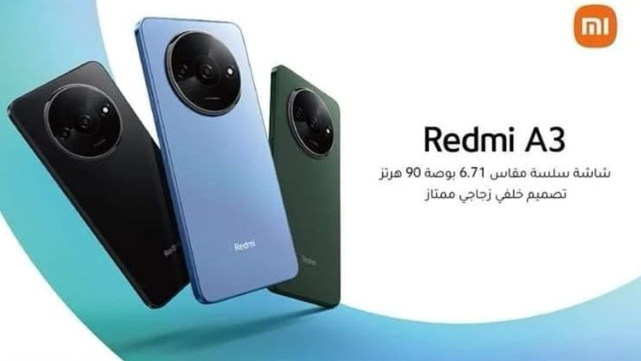 Redmi A3, Helio G36 çiple, 90Hz ekran ve cam art kapakla tanıtıldı