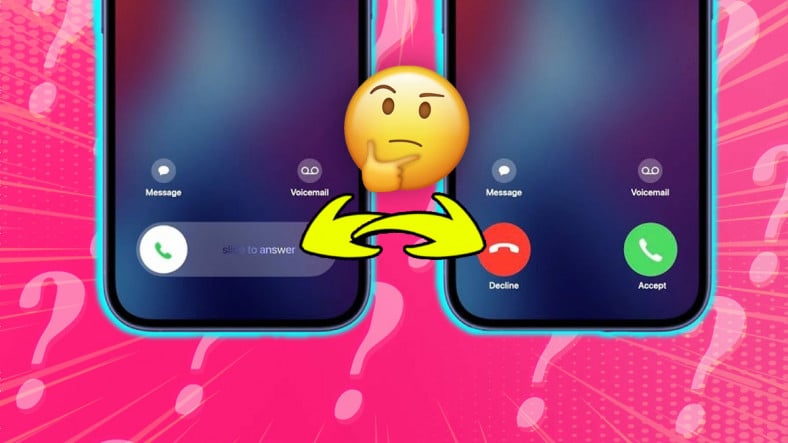iPhone’larda İki Farklı Çağrı Cevaplama Ekranının Olmasının ‘Bunu Nasıl Tahmin Etmedim?’ Diyeceğiniz Sebebi